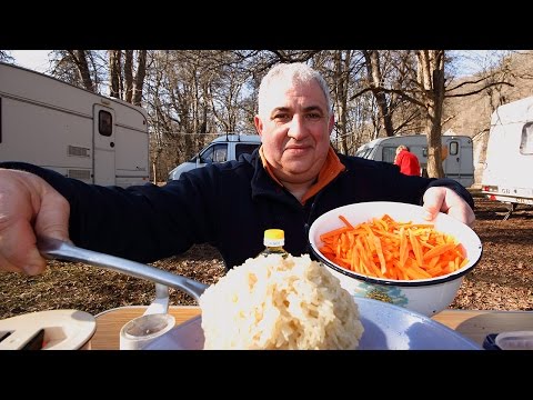 Плов от Брегера. Приготовление плова в ст. Баговской. Каравайнеры. Кавказ.