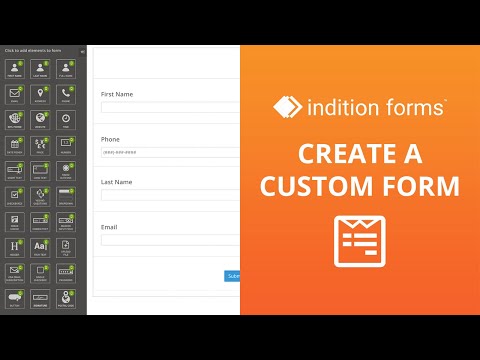 How to Create a Custom Form in Indition Forms, Contests & Surveys