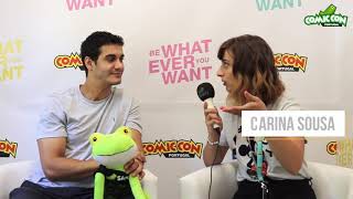 Interview Elyes Gabel at Comic con Portugal 2018