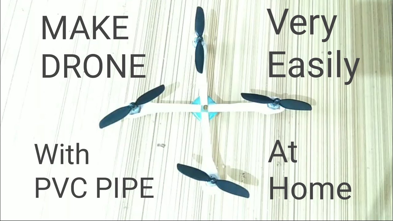 How to make a flying drone at home YouTube