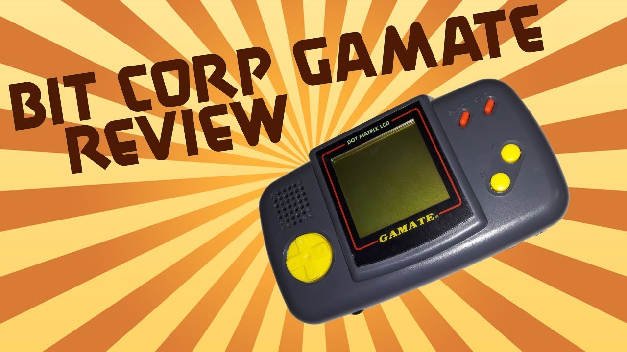 Bit Corp Bit Corp Gamate Review - YouTube