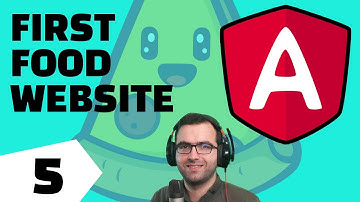 Build Your First Food Website Using ANGULAR - Part 5 - Adding Food Details To The Cards