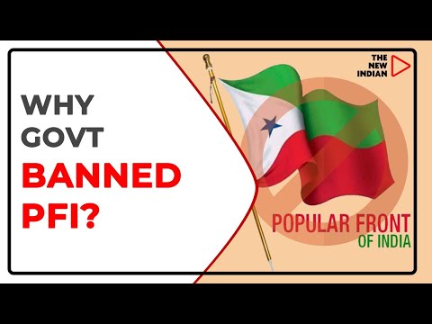 Why Modi Govt Banned Popular Front Of India (PFI)?