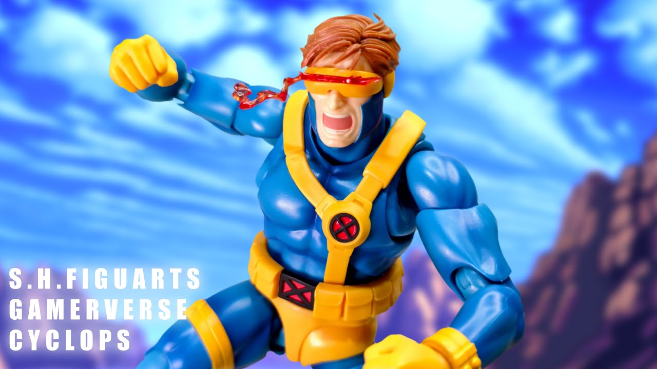 SHF REVIEW : S.H.Figuarts Cyclops - Gamerverse | X-men | SHF | Unbox