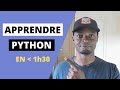 Apprendre python tutoriel pour dbutant 1h30