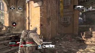 GoW 3: Blindfire Boomshot Superman Headshot