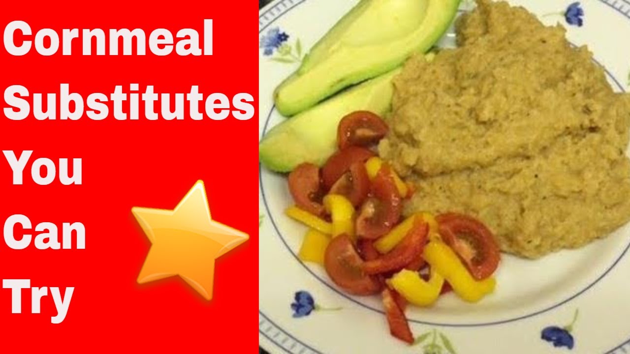 Cornmeal substitutes you can try - YouTube