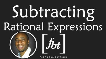 Subtracting Rational Expressions [fbt] (Subtracting Fractions with Variables)