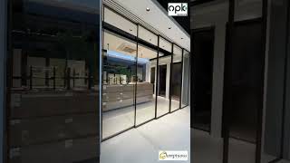OPK FG E-Motion Stacking Door by Sumptuous Building Systems #interiordesign #architecture