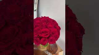 Juliana: 3 Dozen Red Roses Arrangement.  #florist #flowers #bouquet