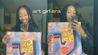 Releasing my Art after a Decade away from Painting 🎨  | VLOG
