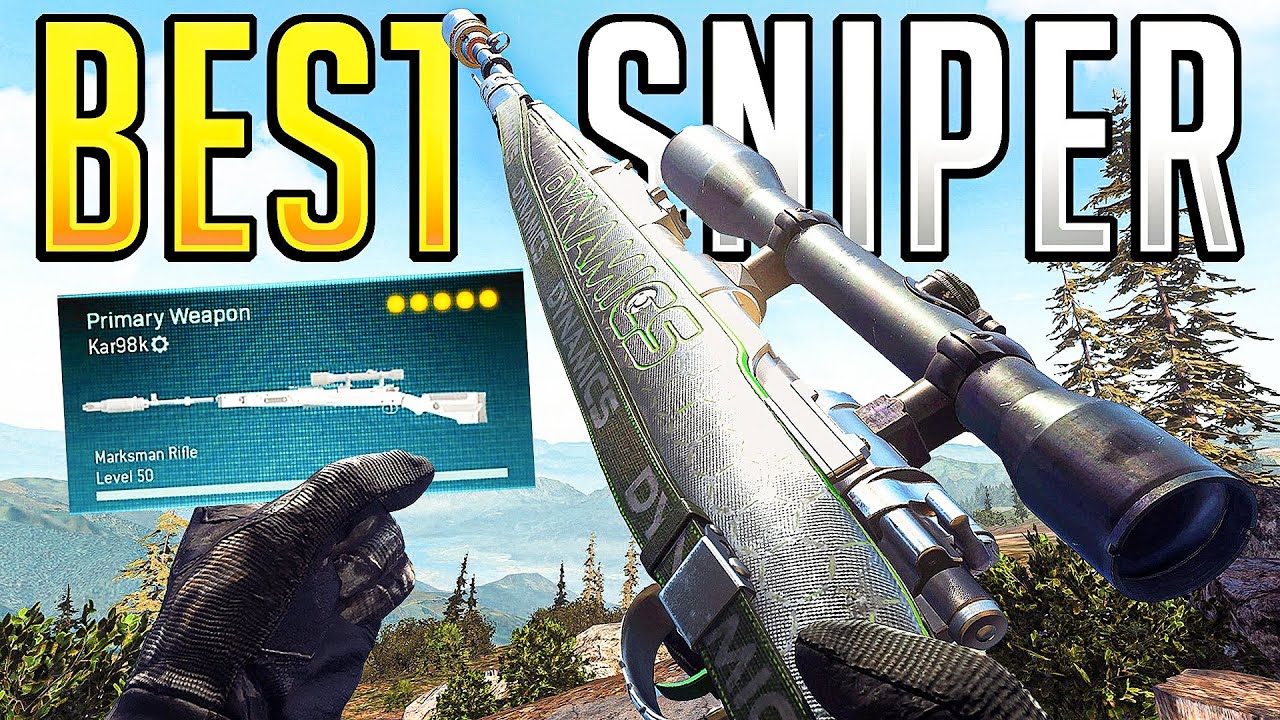 The Kar98k is the BEST MidRange Sniper in Warzone! YouTube