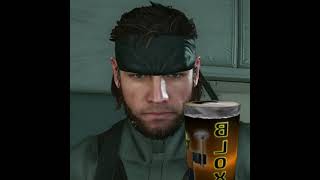 solid snake drinks bloxy cola
