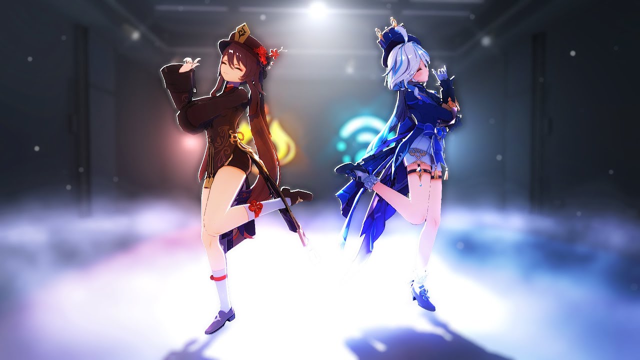 【 原神 MMD 】フリーナ / 胡桃 【 Ⅲ 】 / #胡桃 #フリーナ #原神 #iiichallenge