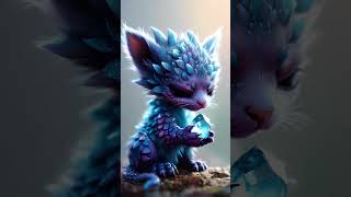 'This little fluffball needs a name! #feralwildworks #furnalequinox #furality #magic #kitten #cat