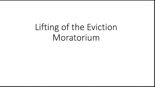 Next steps now that the Massachusetts eviction moratorium is over: a Q and A for community advocates