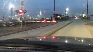 NS 7641 GEVO With CSX/UP Power A UP 6706 CNW Heritage Leads Locomotive Houston,Tx