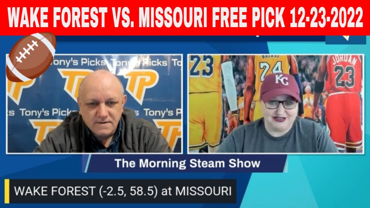 Wake Forest vs Missouri 12/23/2022 Bowls 17 FREE College Football Game