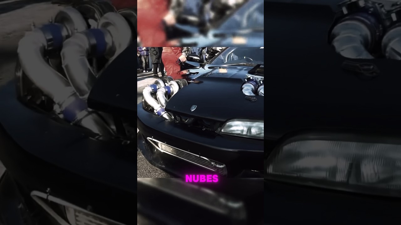 Este “SILVIA” tiene 4 TURBOS 🚀💨