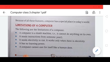 standard 3, Decoding of Computer Sciences, Chapter 1