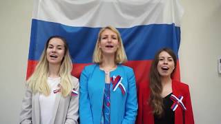Russia Day! Russian diplomats around the world perform the Russian anthem on national holiday