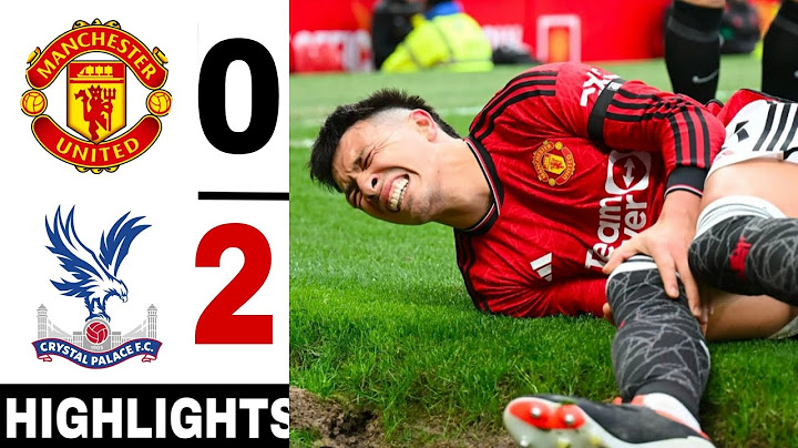 Crystal Palace vs Manchester United 2-0  || Premier League || Highlights & Goals 2024/25
