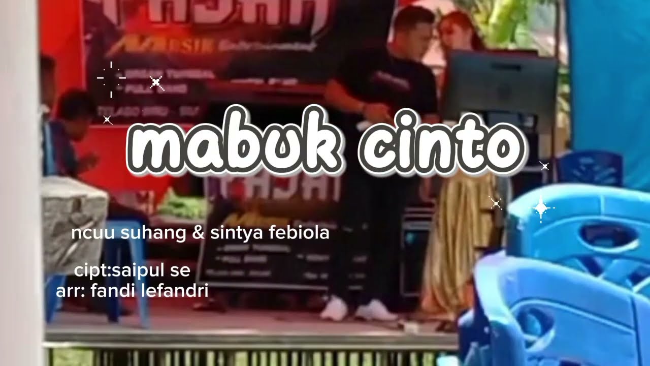 Lagu Kerinci MABUK CINTO Ncuu suhang / Sintya febiola cipt:saipul se. arr: fandi lefandri