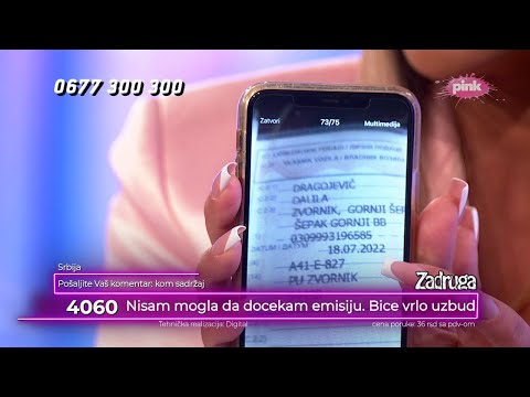 Z5: Narod pita - Sukob Dalile i Dejana oko automobila, Dalila pokazuje registraciju - 19.07.2022.