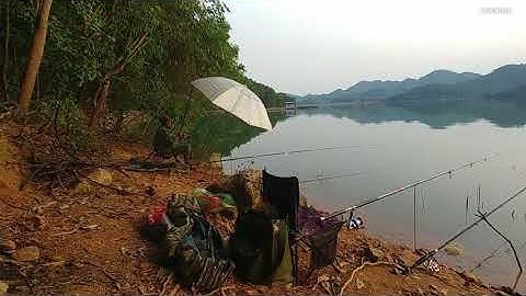 Câu Cá Hồ Núi Cốc (Fishing in Nui Coc Lake Thai Vietnamese)