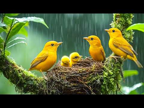 99% Healing for Your Mind 🌧️ Rain and Bird Song to Soothe Your Soul, Ease Anxiety and Restful Sleep