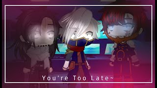 |Youre Too Late~| Part 3 of reaction vid| Final| IcedCoffee|⚠️Blood Warning⚠️|