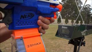 MTB Rhino motor testing in a Stryfe - FPS readings