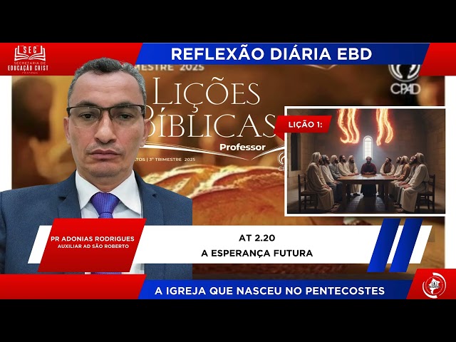 Reflexão Diária EBD 03-07-2025