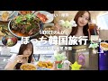 【ぼっち韓国🇰🇷】月1ぼっち渡韓する私の5泊6日のVlog✈️ / 超のんびり爆食・爆買い・美容まで楽しんだ6日間 / 本国シズニちゃんと交流した日💚 / NCT WISH聖地巡り⭐️