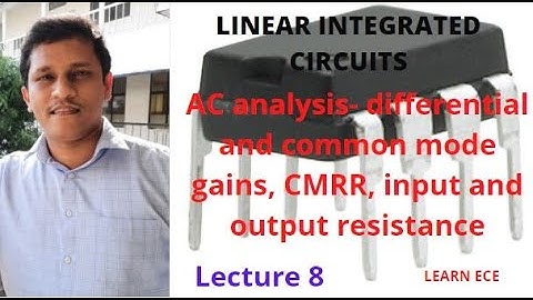 LINEAR INTEGRATED CIRCUITS KTU: Lecture 8