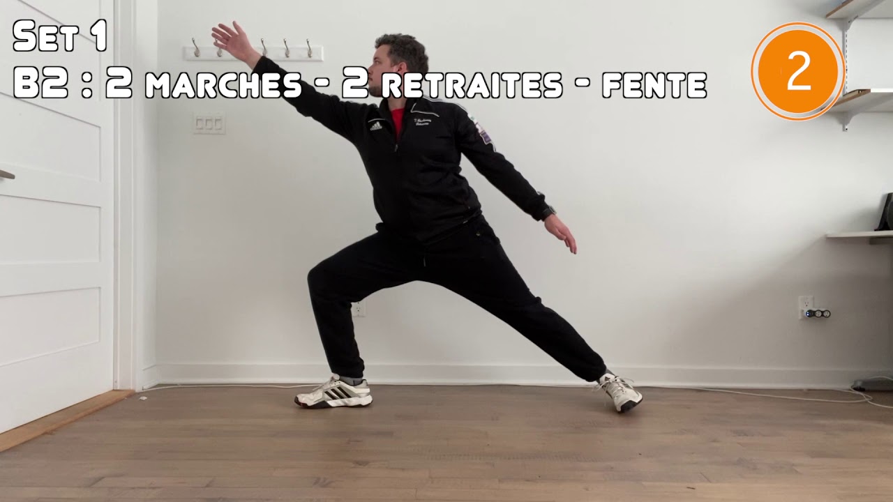 4 Entrainement d'escrime à la maison/ Fencing training at home/ En garde, prêt, Burpees YouTube