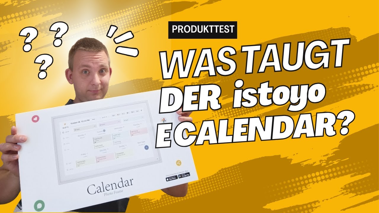 E-Kalender im Test - Was taugt der istoyo E-calendar? 🗓️
