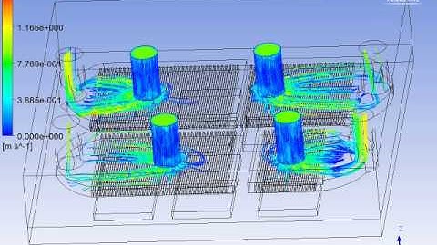 Particle tracking for the Dynamic cold plate. Masters level Thesis Project By.