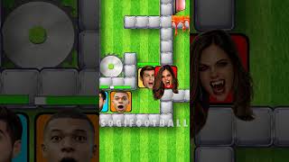 RONALDO vs MESSI vs MBAPPÉ ⚽ Maze Challenge – Who Will Win? 😱🔥 #shorts