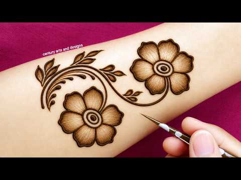 Very beautiful stylish mehndi design | Easy front hand mehndi | Simple mehndi| Mehndi design |mehndi