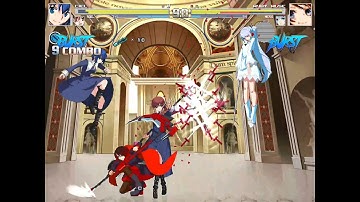 Ciel & Noel(MB) vs Ruby Rose & Weiss Schnee