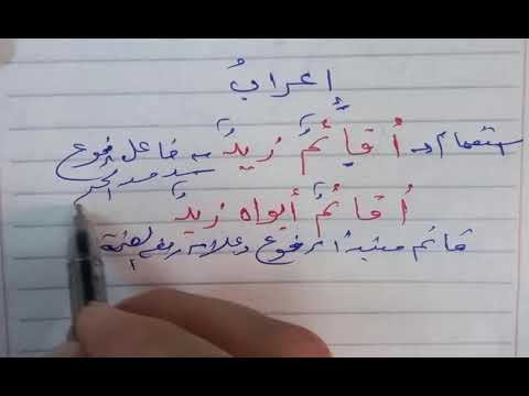 إعراب أ قائم أبواه زيد