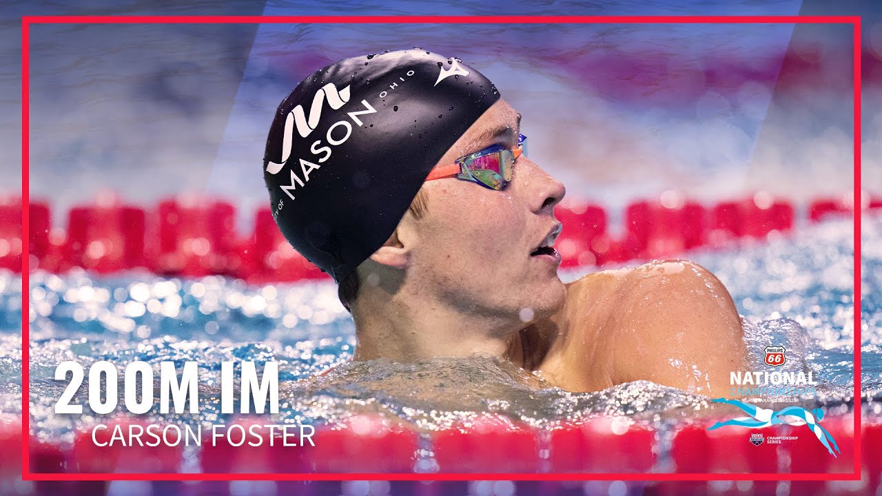 Carson Foster With Dominant Swim In 200 IM Phillips 66 National