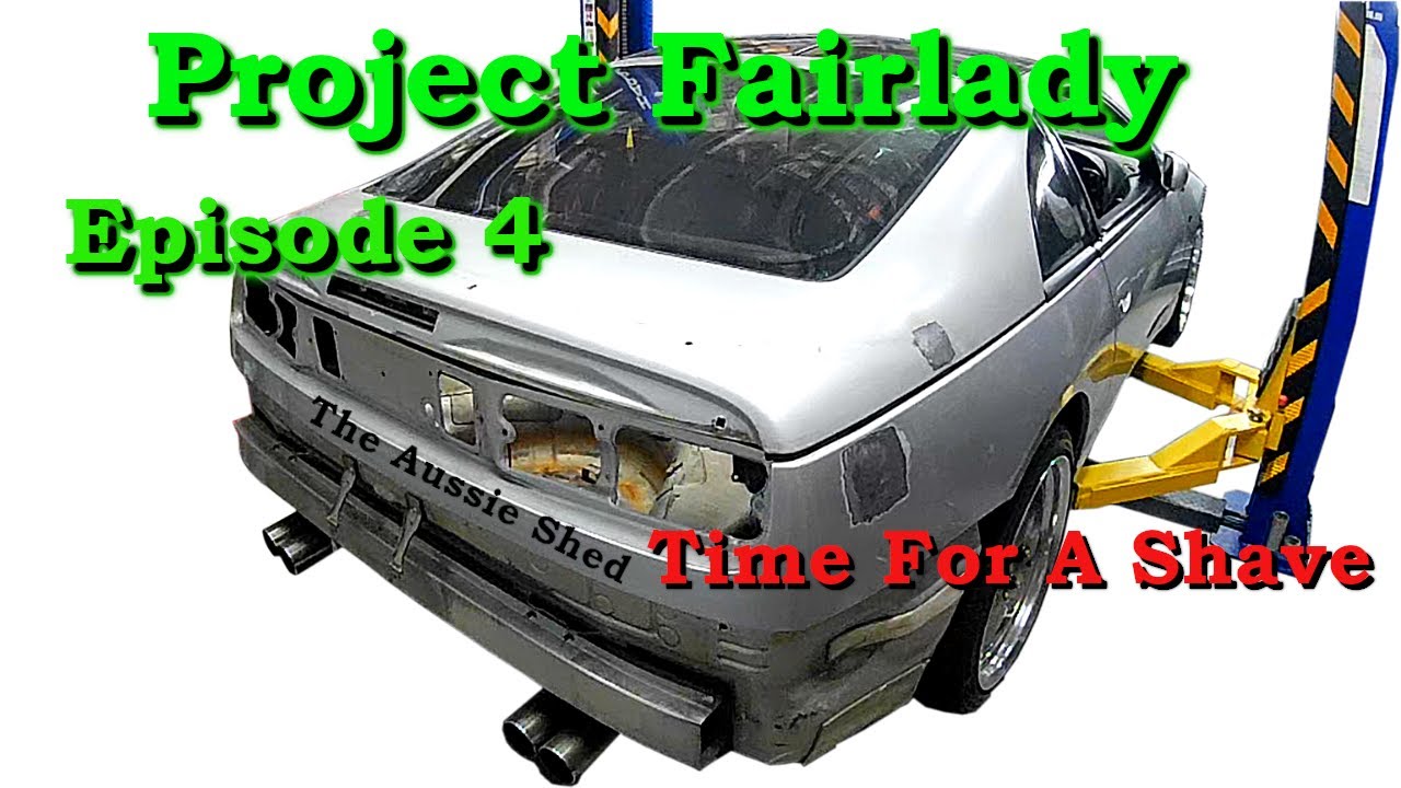 Shaving the Antenna & Rear Wiper Delete Project Fairlady The Nissan Z32 300zx Twin Turbo Mega Build.