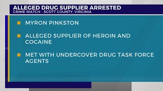 Alleged drug supplier arrested in Scott County, Va.