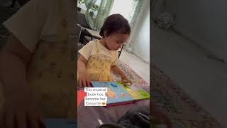 This musical book has become her favourite