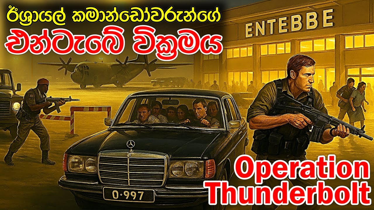 එන්ටැබේ මෙහෙයුම නොහොත් ඔපරේෂන් තන්ඩර්බෝල්ට් | Operation Thunderbolt | Operation Entebbe