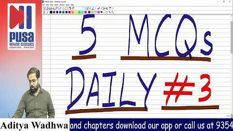 Accounts Class 12 | 5 MCQs Daily @ 8:30 PM | Day 3 by Aditya Wadhwa sir