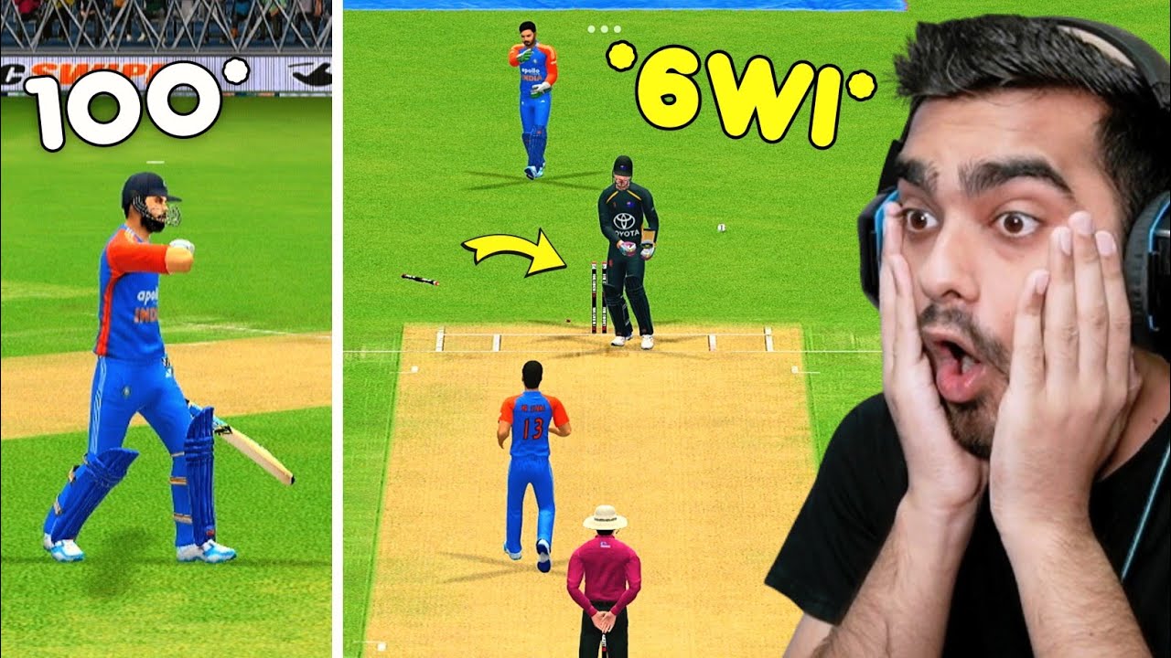 The END! Australia Vs India Tri Series RC Swipe (Dynamic AI)