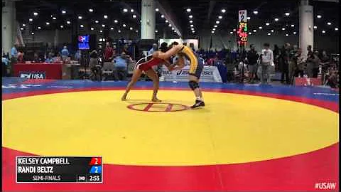 58 Semi-Finals - Kelsey Campbell (Sunkist Kids WC)...